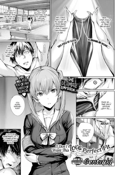 I Don't Want This Love to Be a Perfect Fit manga cover
