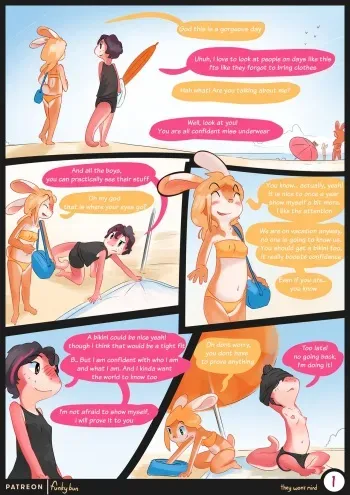 [Funkybun] They wont mind (female version) manga cover
