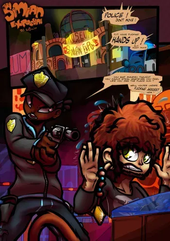 {VonBoche} Simian Exposure [Hi-Res] manga cover