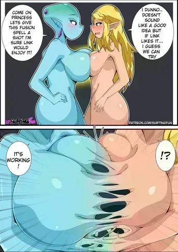 [ShiftingFun] Ruto x Zelda manga cover