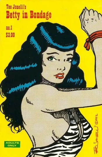 Betty In Bondage No 1 manga cover
