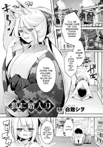 Kitsune ni Mukoiri manga cover