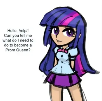 [livesmutanon] MLP - Equestria Girl (Colors) manga cover