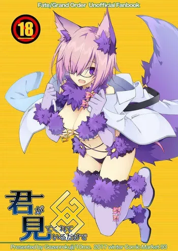 (C93) [Zattou Keshiki (10mo)] Simply Because You’re Looking At Me (Fate/Grand Order) [Sample] manga cover
