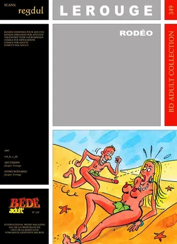 [Bédé Adult 349] Jacques Lerouge - Rodéo manga cover