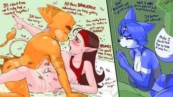 [Fakeryway] Ratchet & Krystal - Blowing Off Steam manga cover
