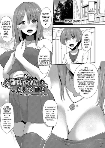 Echidnasama Is Killing Time - The Cursed Necklace manga cover