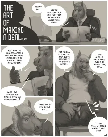 [Rov] The Art of Making a Deal manga cover
