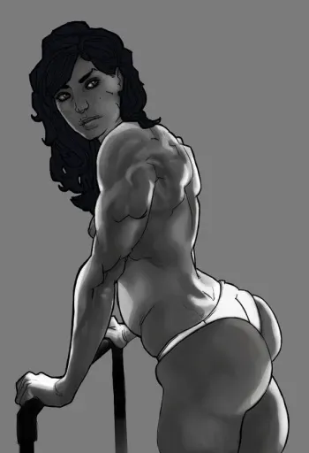 Muscle Females 8 manga cover
