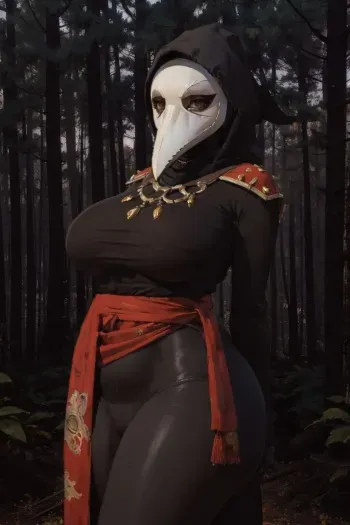 plague doctor #1 ai generated [imthebedguy] manga cover