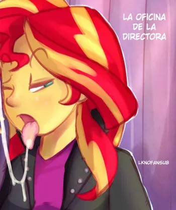 [somescrub] Principal's Office | La Oficina de la Directora (My Little Pony: Friendship is Magic) [Spanish] [LKNOFansub] manga cover