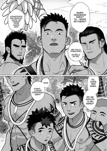 [Ofton Souko (Gorou Naoki)] Los Hombres de la Tribu Parte 2 [Spa] manga cover