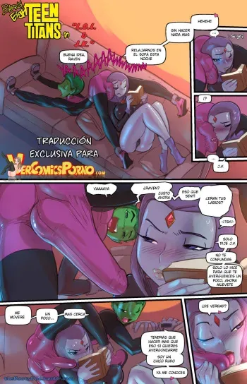 [Fred Perry] Barely EighTeen Titans (Teen Titans) [Spanish] [VerComicsPorno] manga cover
