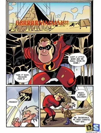 [Drawn-Sex] The Incredibles manga cover