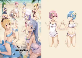 [Buwu 26℃ (Sayika)] H Kara Hajimeru Isekai Seikatsu (Re:Zero kara Hajimeru Isekai Seikatsu) [English] {Hennojin} [Digital] manga cover