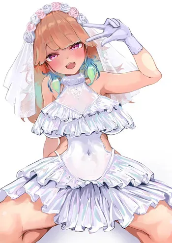 [kajimakoto] Takanashi Kiara Bride (Hololive English) manga cover
