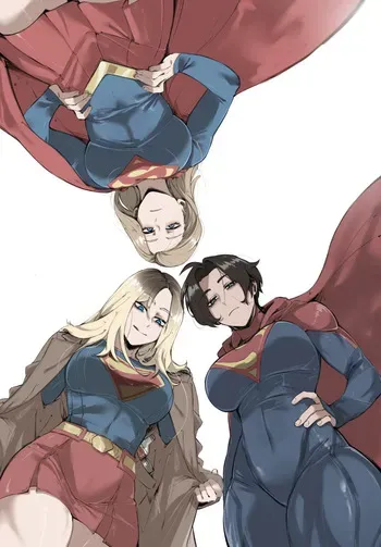 [masoq095] Supergirls manga cover