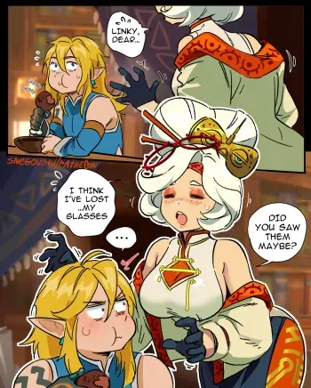 [Snegovski] Puh-Purah's Glasses (Tears of the Kingdom) manga cover