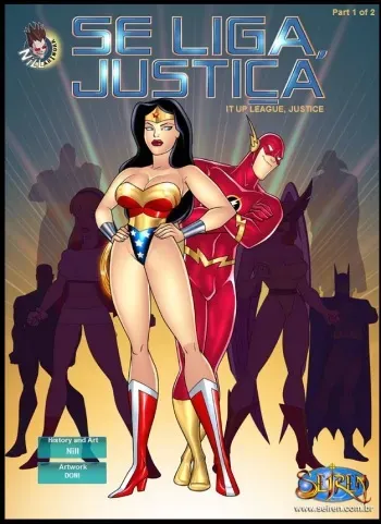 Justice league manga cover