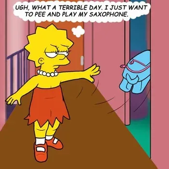 [Chuckyskunk] A Simpsons Comic [Ongoing] manga cover