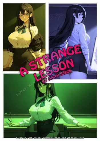 A Strange Lesson manga cover