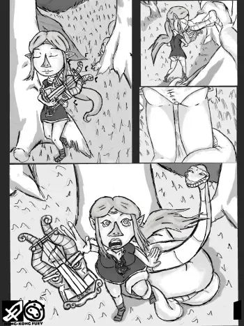 [SwordPiggy] Medli and the Snake (The Jungle Book, The Legend of Zelda) manga cover