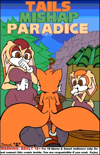 [Terrenski] Tails Mishap Paradice (Sonic the Hedgehog) manga cover