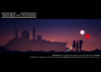 [Dave Cheung] Trouble on Tatooine (Star Wars) [English] manga cover