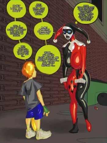 [Croquant] Harley Quinn series manga cover
