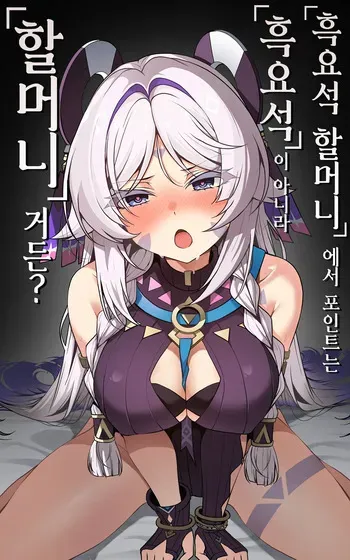 [Paya8] "Kokuyouseki no Rouba" tte, Juuyou nano wa "Rouba" de Atte, "Kokuyouseki" Janai no. (Genshin Impact) [Korean] manga cover