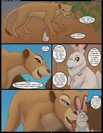 [Kuroodod] Queen of the PrideLands (The Lion King) manga cover