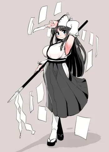 [Suzunomoku] Miko to Shokushu Youma | Miko and The Tentacle Demon [English] manga cover