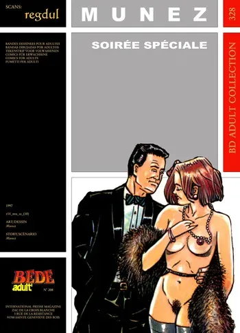 [Bédé Adult 328] Munez - Soirée spéciale manga cover