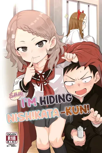 Shh~ I’m Hiding Nishikata-Kun! manga cover