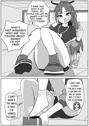 [Sockshop / ヤバい靴下屋さん] Foot Massage for (Sportswear) Yuuka manga cover