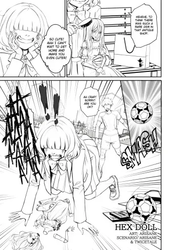 Hex Doll manga cover