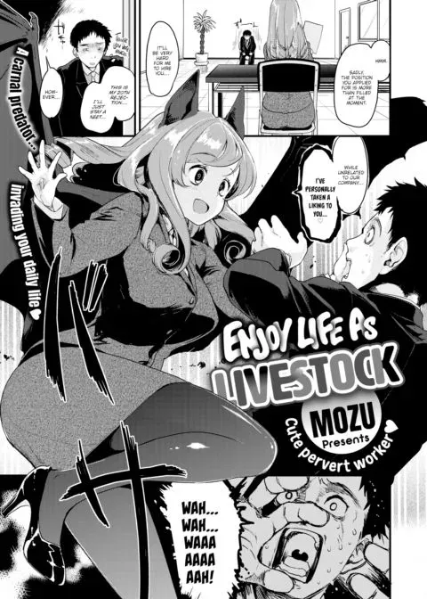 Enjoy Life as Livestock manga cover