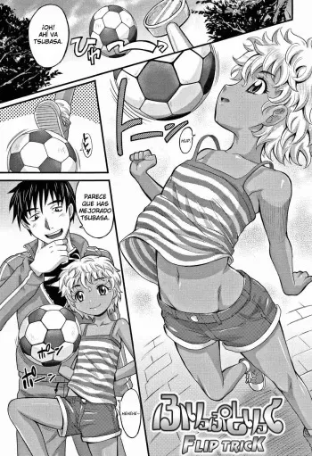 [Takaoka Motofumi] Flip Trick (Kyasha na ko no Iregokochi wa...Atsu!) [Spanish] [Decensored] manga cover