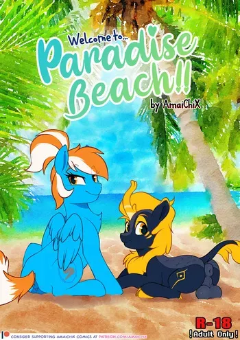 [AmaiChix] Welcome to... Paradise Beach!! manga cover