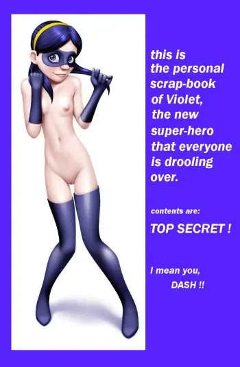 [Tram Pararam] Violet's Secret Sex Scrap-book (The Incredibles) manga cover