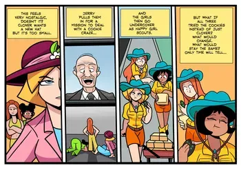 [Captain-Rocko] Totally Spies Passion Patties what if manga cover