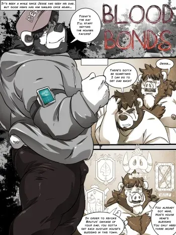 [Mark Wulfgar] Blood Bonds New Parts manga cover