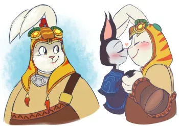 Tu and Penny - Legend of a Rabbit / Kung Fu Rabbit / Tu Xia Chuan Qi / 兔俠傳奇 / Кунг-фу Кролик manga cover