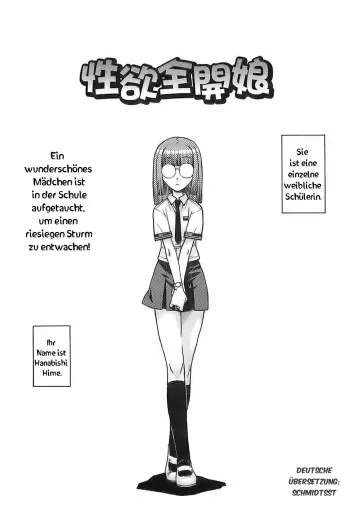 [Isorashi] Seiyoku Zenkai Musume [German] {schmidtsst} [Decensored] manga cover