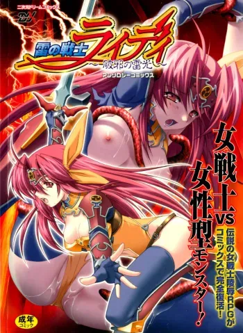 Lightning Warrior Raidy manga cover