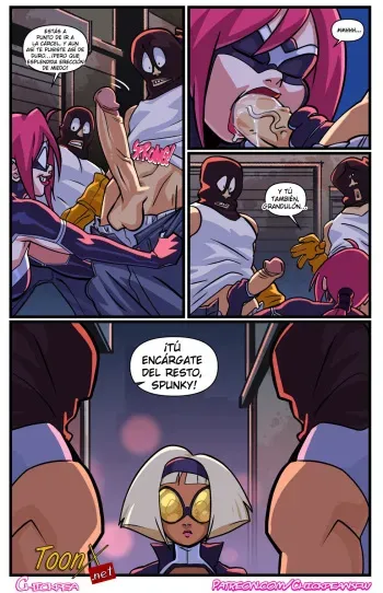 [Chickpea] Mighty Gal & Spunky (Spanish) [kalock & ToonX] manga cover