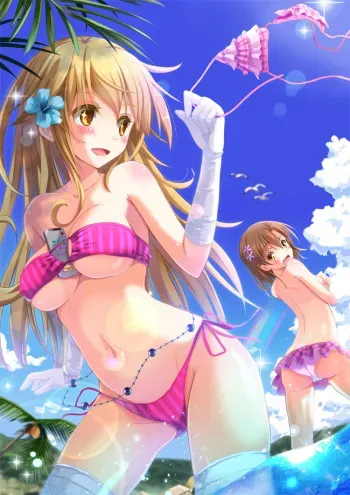 Sexy girls with gloves manga cover