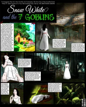 [Everfire] Snow White and the 7 Goblins manga cover