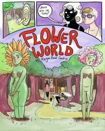 [Megan Rose Gedris] Flower World (Curvy) manga cover
