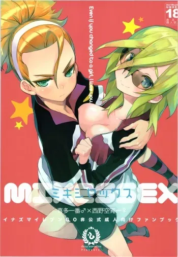 (Seishun Cup Osaka 7) [dicca (Suemitsu Dicca)] MIXESSEX (Inazuma Eleven GO) manga cover